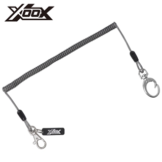 XOOX スパイラルコード S ブラック【ゆうパケット】 - 釣具の