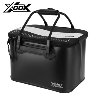 【おすすめ】 36cm セミハードバッカン XOOX ブラック 釣具のポイント - ダイコー