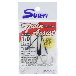 ステキ針 ステキ針 ツインアシスト 輝 TAH-1/0 2cm 1/0号【ゆう