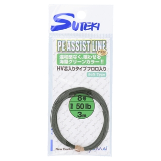 ステキ針 ステキ針 PE アシストライン 8号 DEEP GREEN [LG-50